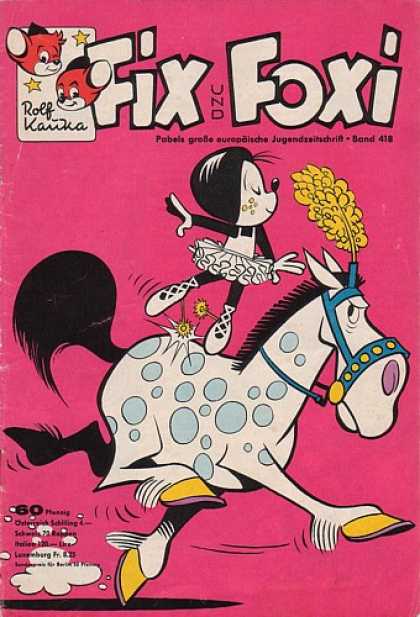 Fix und Foxi 418 - Tutu - Ballerina - Horse - Feather - Spots