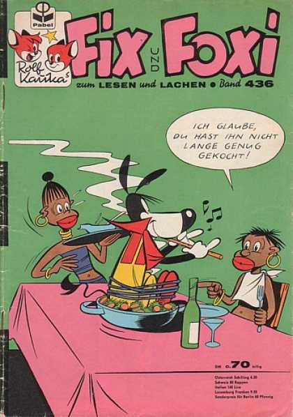 Fix und Foxi 436 - Rolf Kauka - Lesen - Lachen - Table - Bottle