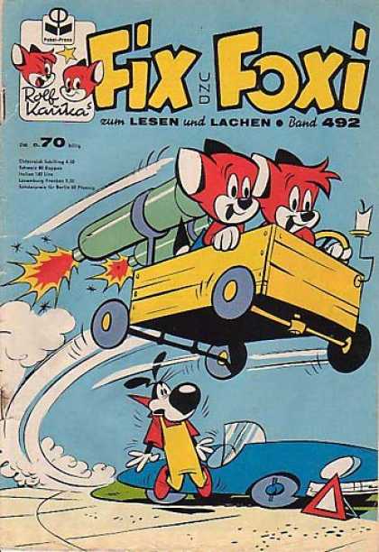 Fix und Foxi 492 - Rolf Kauka - Lesen - Lachen - Car - Band 492
