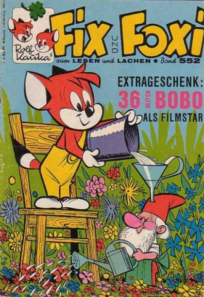 Fix und Foxi 552 - Fox - Chiar - Flowers - Water - Funnel