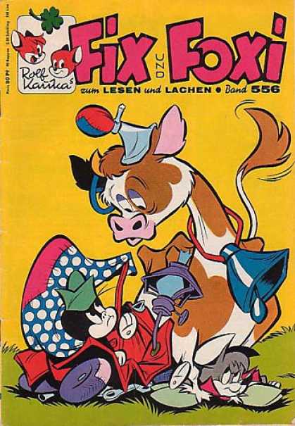 Fix und Foxi 556 - Cow - Cow Bell - Fox - Animals - Cartoon