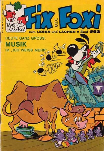Fix und Foxi 562 - Lessen - German Comic - Musik - Issue 562 - Cow
