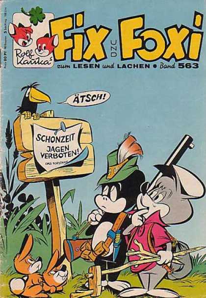Fix und Foxi 563 - German - Karika - Cartoon Comics - Humor - Children