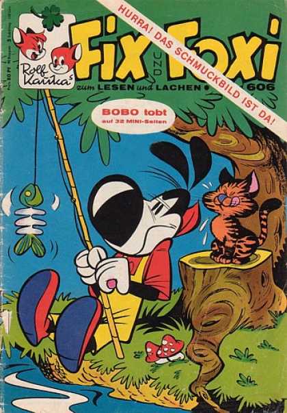 Fix und Foxi 606 - Rolf Kauka - Comic - Art - Furry - Fish