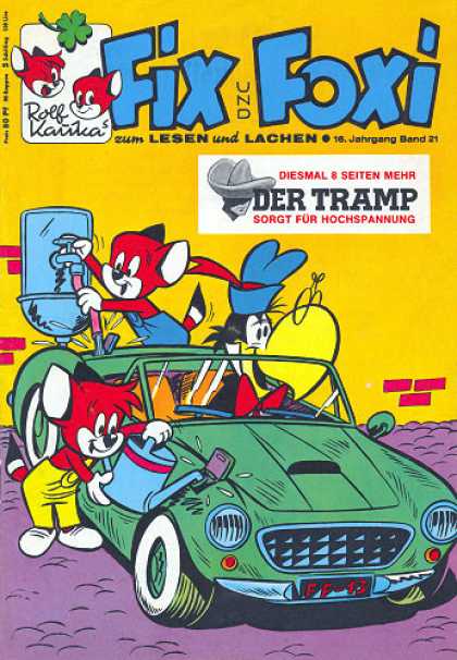 Fix und Foxi 648 - Rolf Kauka - Fox - Lesen - Lachen - Car