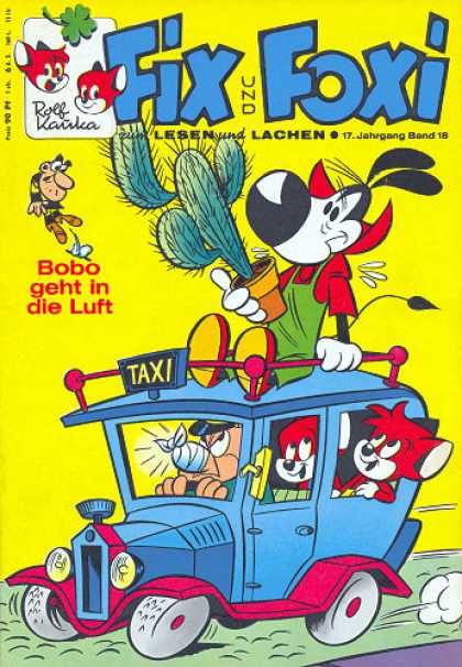 Fix und Foxi 697 - Rolf Kauka - Bobo - Lesen - Lachen - Taxi