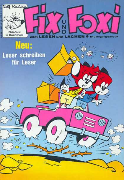 Fix und Foxi 818 - Rolf Kauka - Lesen - Lachen - Car - Boxes