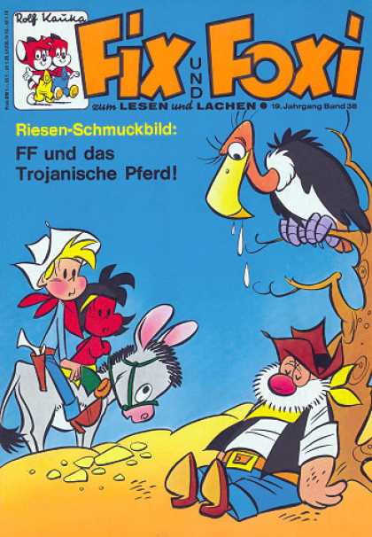Fix und Foxi 822 - Fix - Foxi - Comics - Cowboy - German
