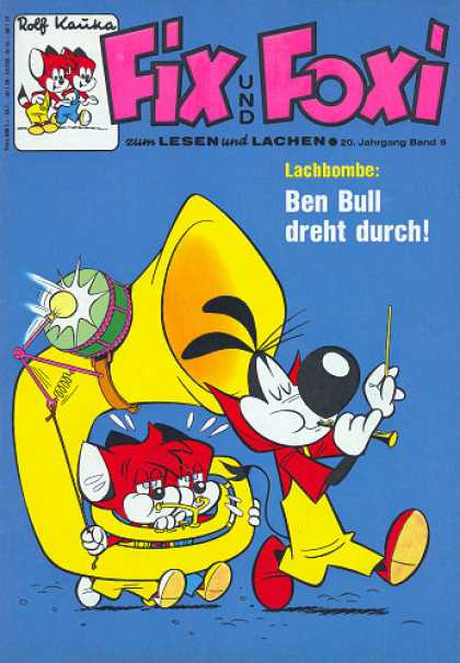 Fix und Foxi 844 - German - Fox - Tuba - Drum - Horn