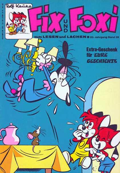 Fix und Foxi 875 - Rolf Kauka - Eyeglasses - High Heels - Lesen Und Lachen - Hair Bun