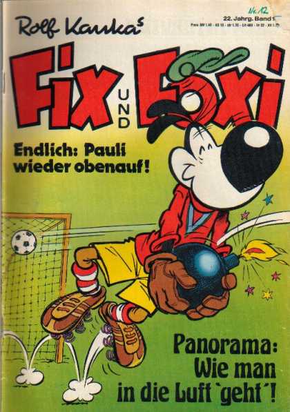 Fix und Foxi 951 - Fox - German - Hat - Nose - Bomb