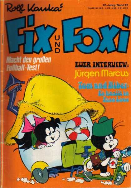 Fix und Foxi 961 - Fix And Foxi - Cat - Tube - Home - Balloon