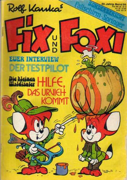 Fix und Foxi 965 - Rolf Kankas - Interview - Paint - Anchor - Der Testpilot