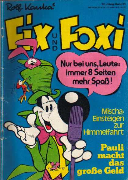 Fix und Foxi 970 - Rolf Kauka - Mischa - Mirror - Cap - Pauli Machi Das Arobe Geld