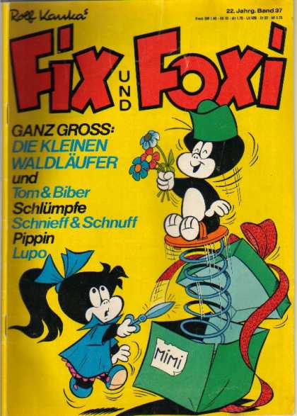 Fix und Foxi 976 - German - Tom And Biber - Yellow - Red - Pippin