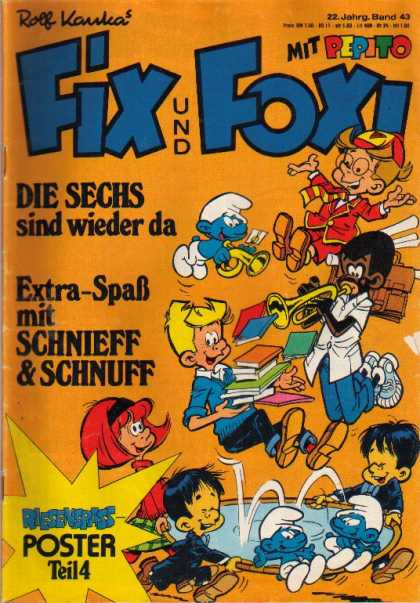 Fix und Foxi 982 - Mit Pepito - Die Sechs - Sind Wieder Da - Extra Spab Mit - Rolf Kauka