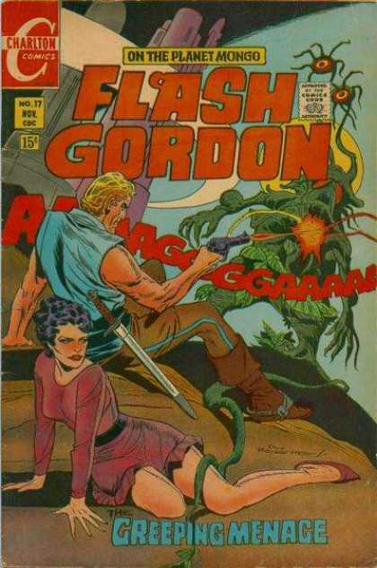 Flash Gordon 17 - Snake - Man - Woman - Gun - Bugs