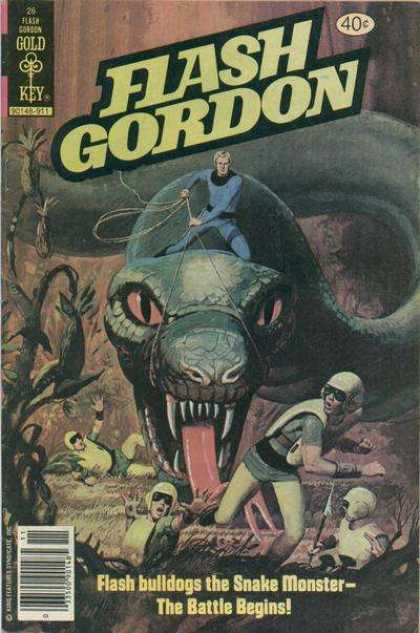 Flash Gordon 26 - Monsters - Gold Key - Flash - Gordon - Battle