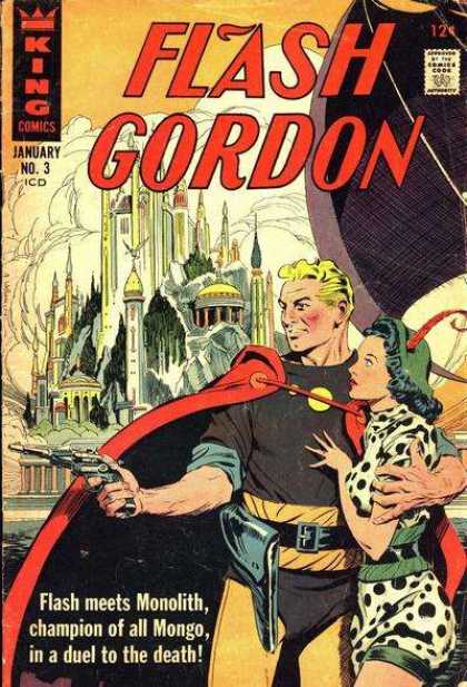 Flash Gordon 3 - Sci-fi - City - Monolith - Mongo - King Comics - Alex Raymond, Dan Jurgens