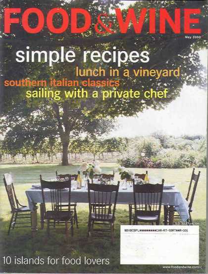 Food & Wine - May 2000