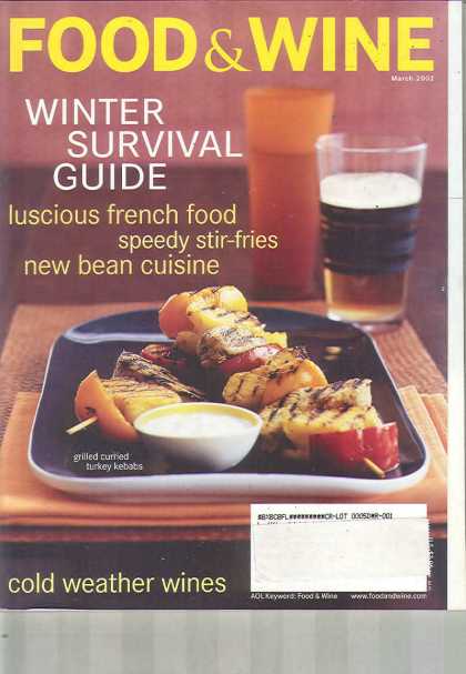 Food & Wine - March 2002