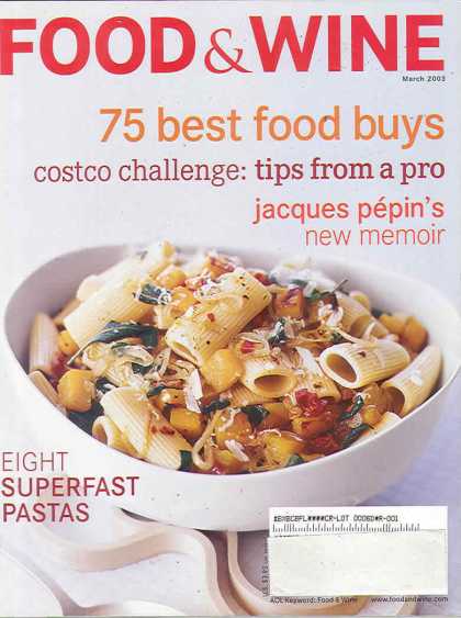 Food & Wine - March 2003