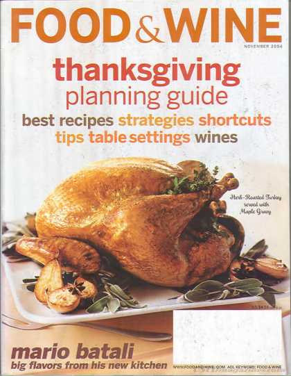 Food & Wine - November 2004