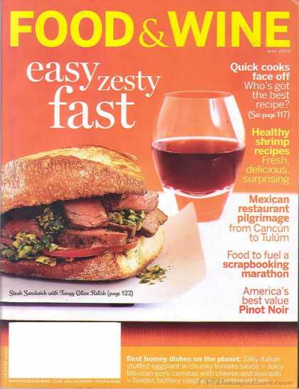 Food & Wine - May 2005