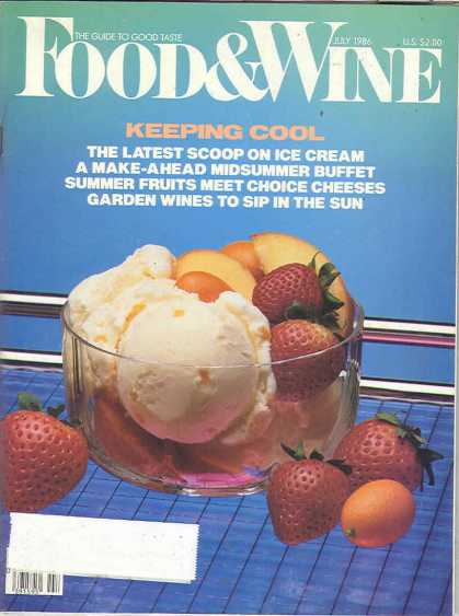 Food & Wine - July 1986