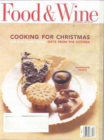 Food & Wine - December 1994