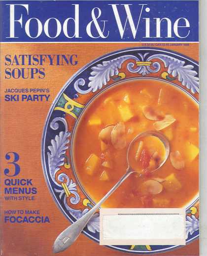 Food & Wine - January 1996