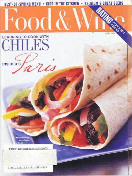 Food & Wine - April 1996