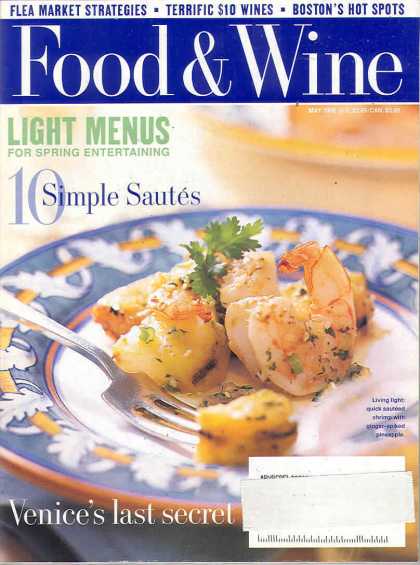 Food & Wine - May 1996