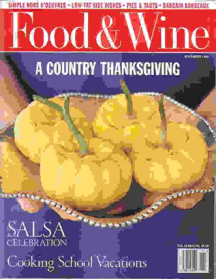 Food & Wine - November 1996