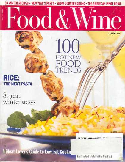 Food & Wine - January 1997