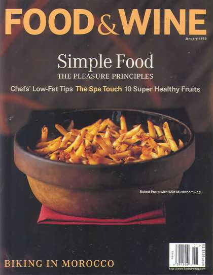 Food & Wine - January 1998