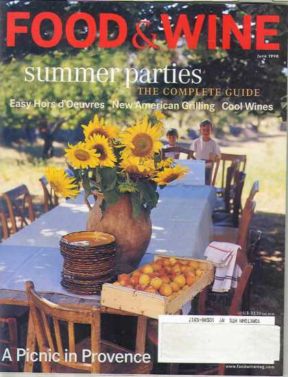 Food & Wine - June 1998