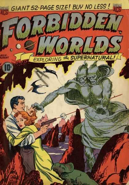 Forbidden Worlds 1 - Gigantic - Supernatural - Other-worldly - Ghostly - Harrowing