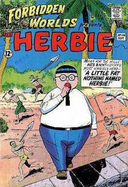 Forbidden Worlds 114 - Herbie - No 114 - Septemer - A Little Fat Nothing Named Herbie - Island