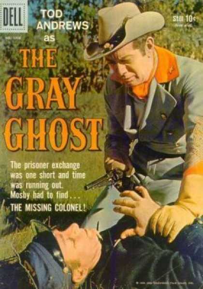 Four Color 1000 - The Gray Ghost - Tod Andrews - The Missing Colonel - Mosby - Cowboy