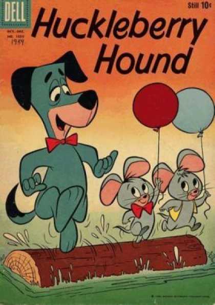 Four Color 1050 - Hound - Mice - Balloons - Log Roll - Water