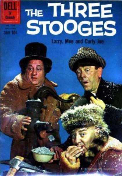 Four Color 1078 - Dell - The Three Stooges - Men - Winter Hats - Ice