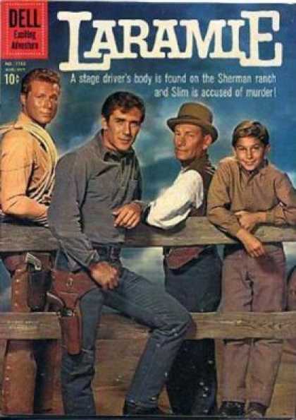 Four Color 1125 - Dead Body On Sherman Ranch - Cowboys - From Boys To Men - A Mans Man - Slim Is Accused Of Murder