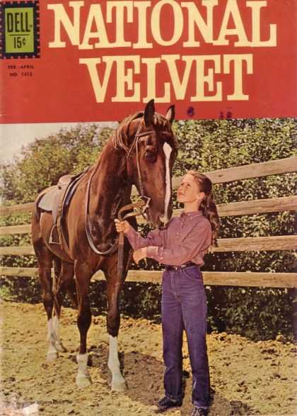 Four Color 1312 - Horse - Dell - National Velvet - Fer-april - Woman
