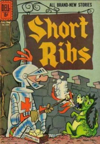 Four Color 1333 - Short Ribs - Knight - Dragon - Dell 15 Cents - Marshmallow