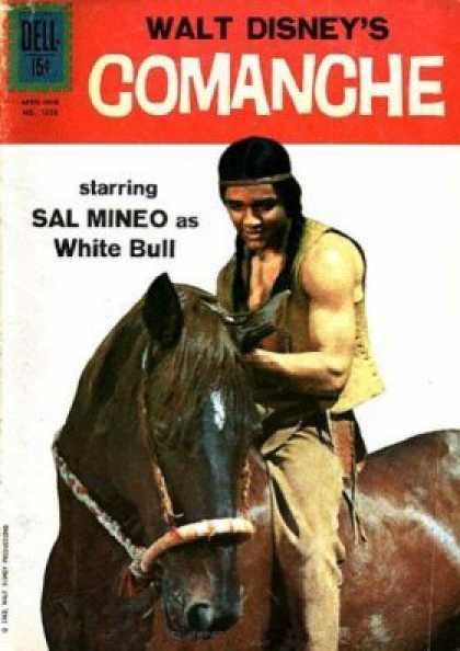 Four Color 1350 - Comanche - Sal Mineo - White Bull - Native American - Brown Horse