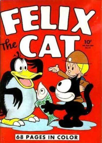 Four Color 15 - Felix - Penguin - Fish - Cat - Boy Scout