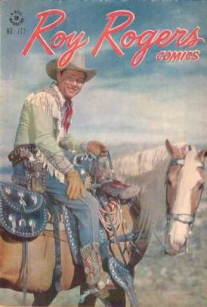 Four Color 177 - Roy Rogers - Western - Cowboy - Horse - Painted Cover