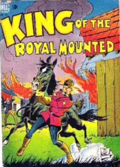 Four Color 207 - Dell Comics - Royal Mounted Police - Canada - Horses - Silver Age