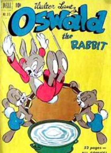 Four Color 315 - Rabbit - Oswald - Trampoline - Water - Jump
